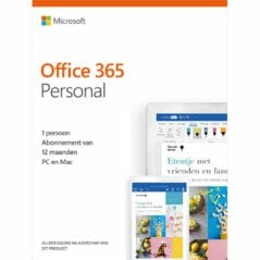 Microsoft 365 Personal - 1 gebruiker - 1 jaar (digitaal)