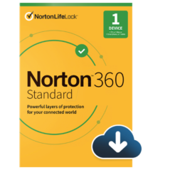 Norton 360 Standaard - 1 toestel - 1 jaar (Digitaal)
