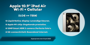 Solden Apple iPad Air