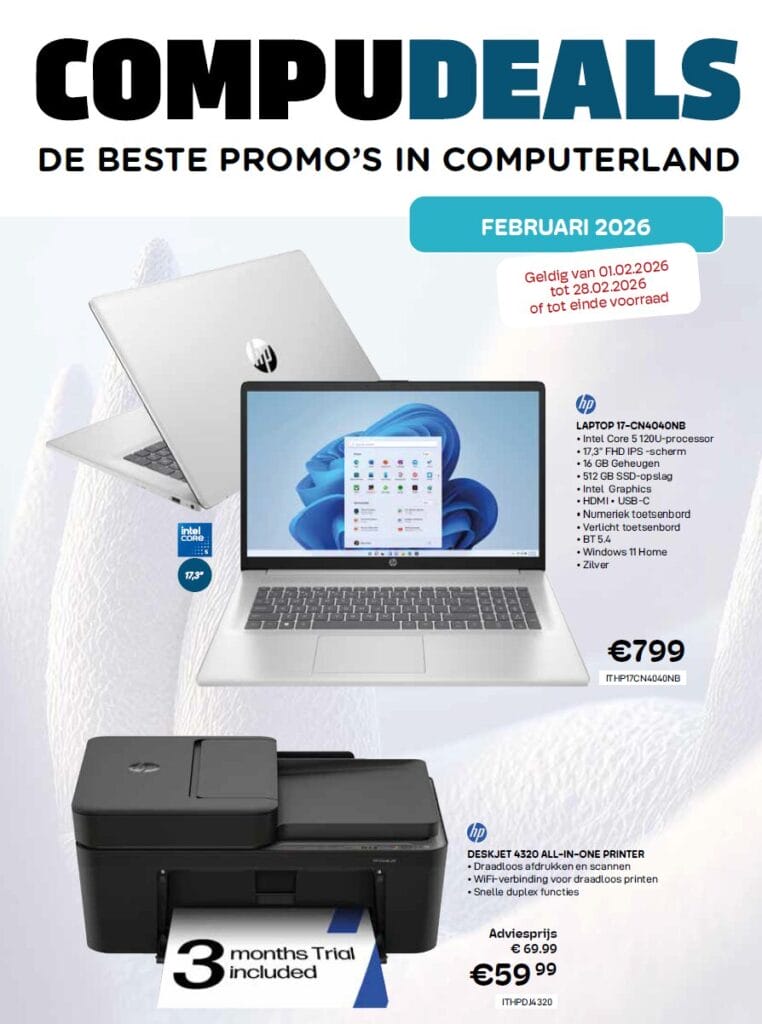 CompuDeals Februari 2026 voorblad