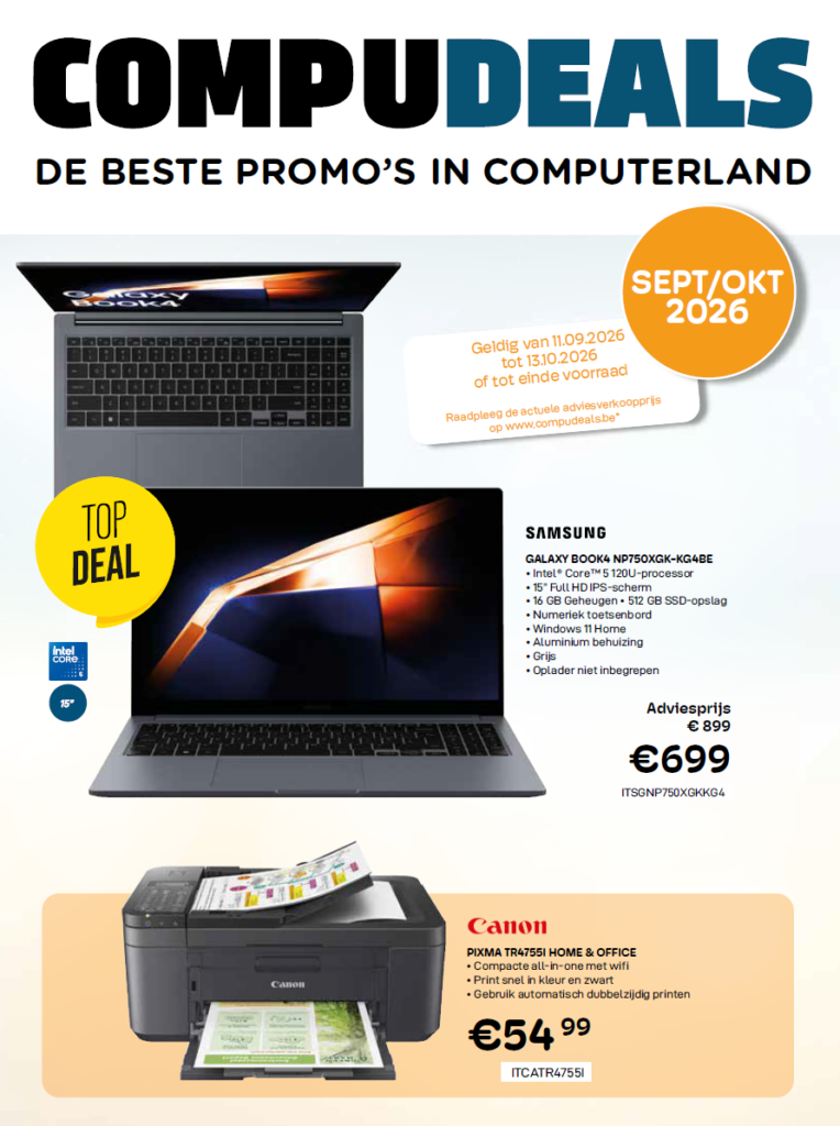 Compudeals folder september oktober - Inpa Computers